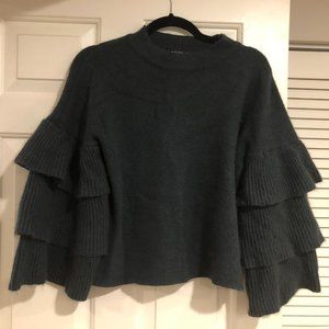 Endless Rose Tiered Ruffle Sleeve Sweater